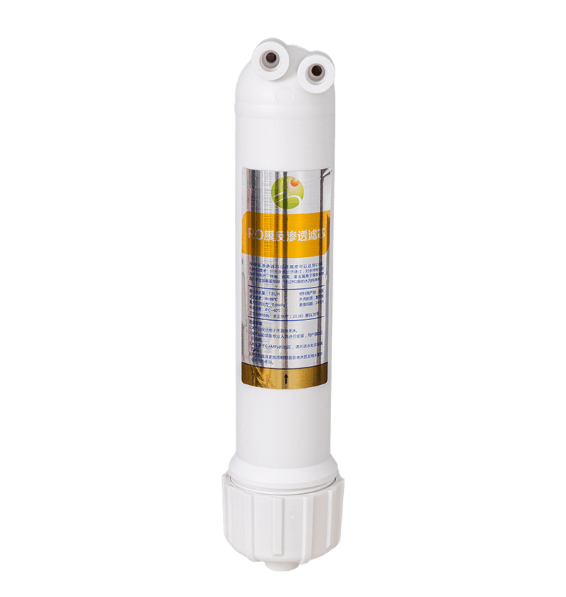 detail of Home RO Water Filter Replacements cartridge