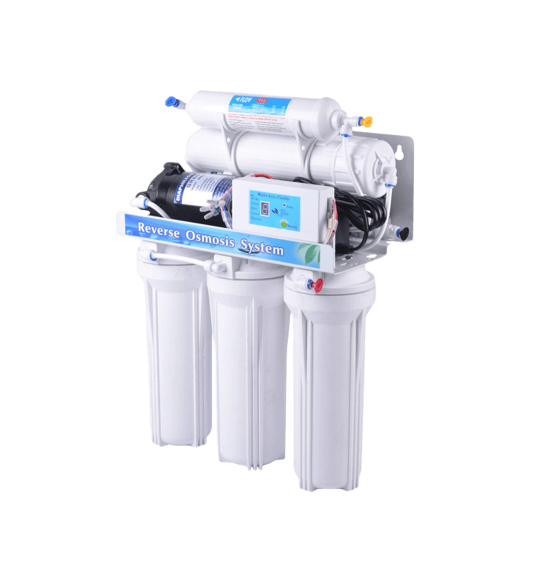 detail of Water purifier UV and UF and Reverse Osmosis House RO-50G-C1