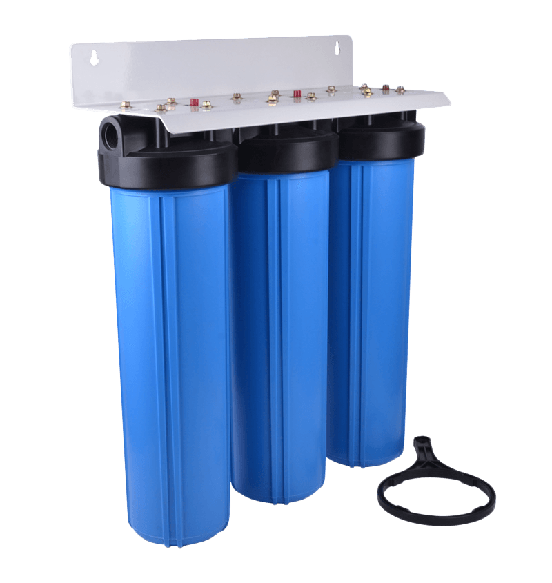 PP filter , carbon block cartridges, blue filter housing filters group for water filter purifier  H-DPG03