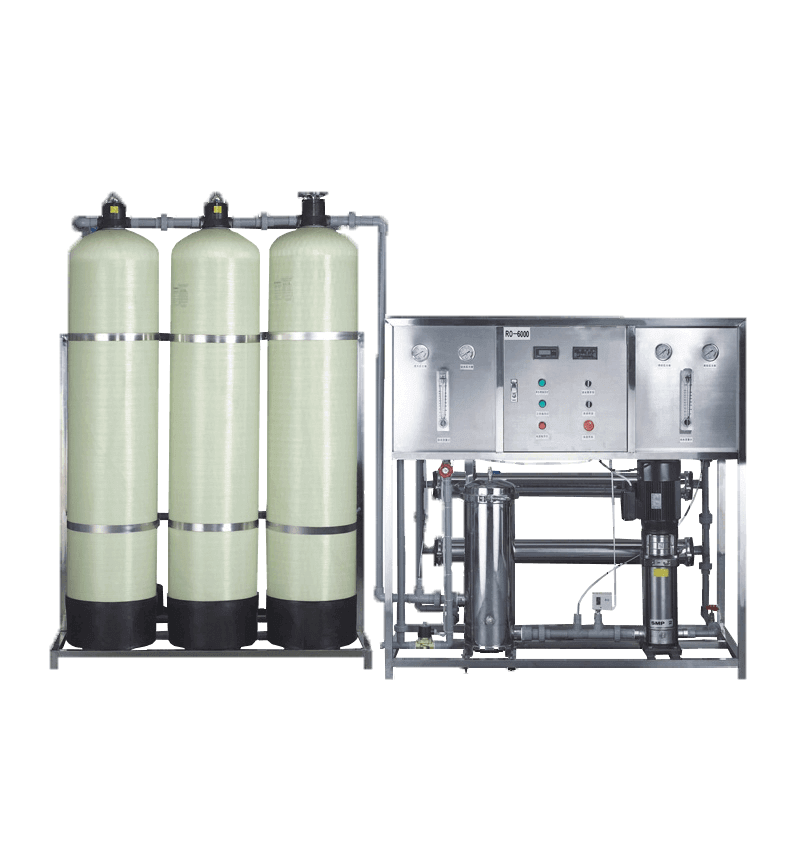 Multi-media filter Activated carbon filters Water softener RO-1000L/H