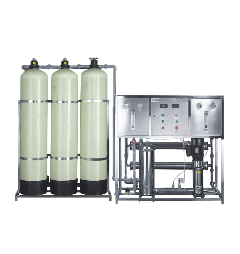 Multi-media filter Activated carbon filters Water softener RO-1000L/H