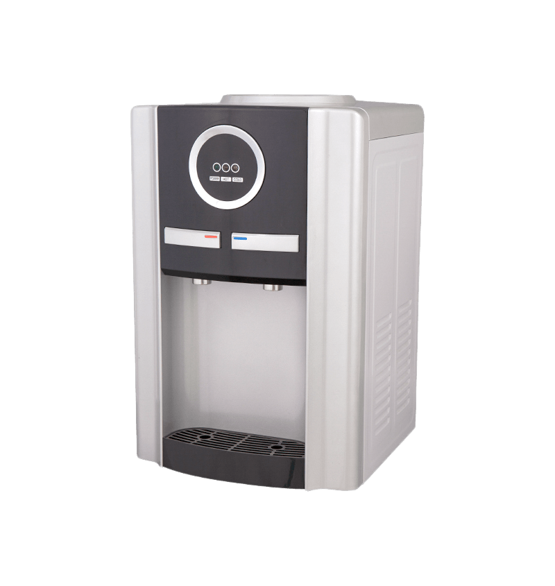 detail of Hot and cold water machine with bottled water dispenser PS-STR-54